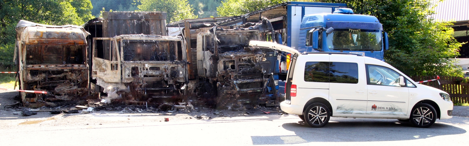 LKW Brandschaden 